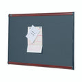 Quartet Prestige Fabric Diamond Board Mahogany Frame 1200 x 900mm