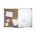 Quartet Penrite Slimline Combo Board Aluminium Frame 900 x 600mm