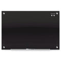 Quartet Infinity Glass Board 450 x 600mm Black