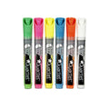 Quartet LED and Glass Marker Neon Assorted Pack of 6