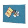 Quartet Penrite Fabric Pinboard Wedgewood 1800 x 1200mm
