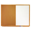 Quartet Combo Board Oak Frame 900 x 600mm