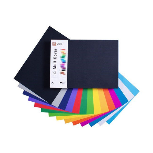 Quill Cover Paper 125gsm A3 Assorted Pack of 500
