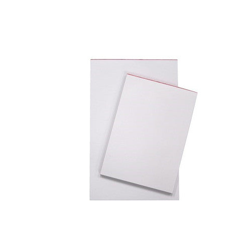 Quill Plain Pad 60gsm 125 x 75mm 90 Leaf White Box of 20