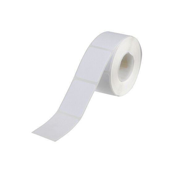 QuikStik Removable Adhesive Label Dispenser Rectangle 24 x 32mm White Pack of 420