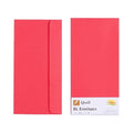 Quill Envelope 80gsm DL Red Pack of 25
