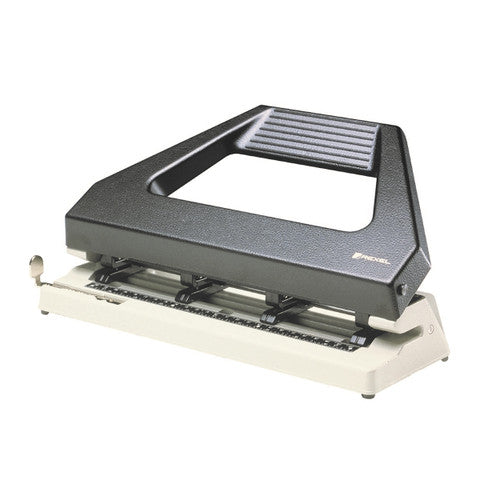 Rexel V430 Heavy Duty 4 Hole Adjustable Punch 30 Sheet Black