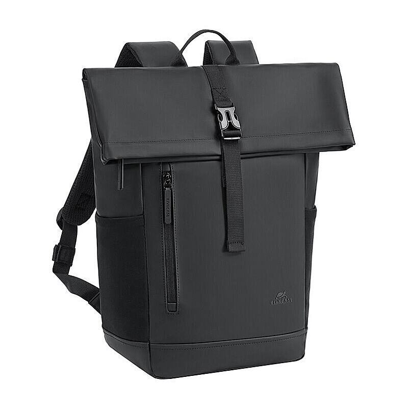 Rivacase 7826 Eden ECO Roll-Top Backpack 17L Black