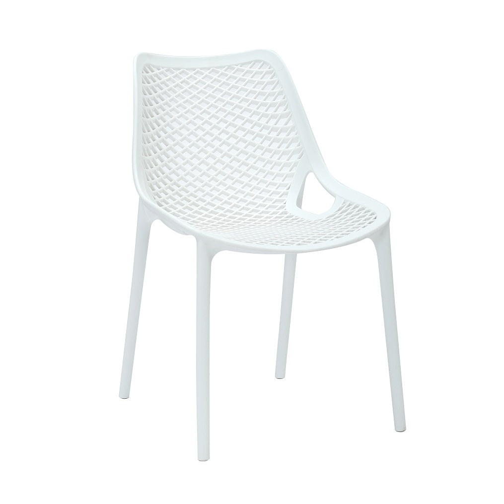 Rapidline Cast Chair 500 x 640 x 830mm White