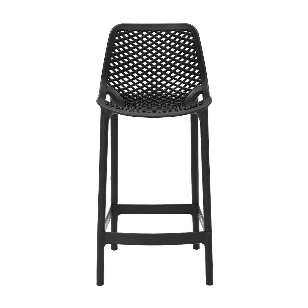 Rapidline Cast High Stool 650mm Seat Height Black