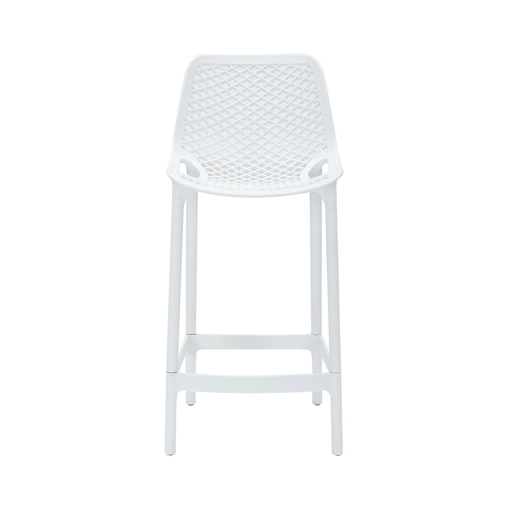 Rapidline Cast High Stool 650mm Seat Height White