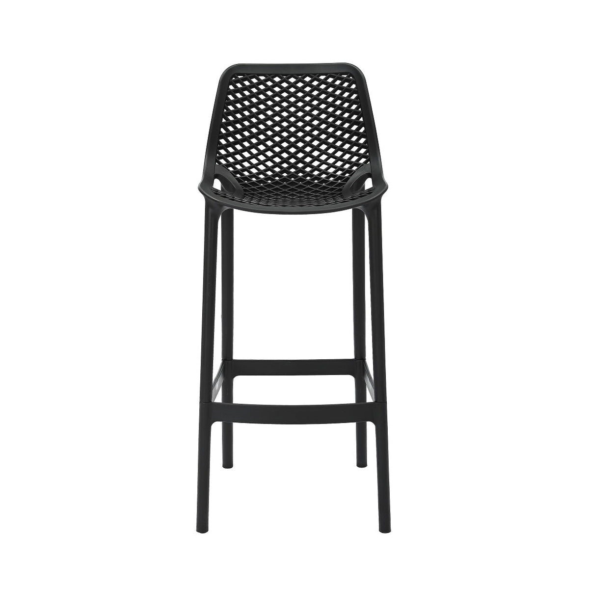 Rapidline Cast High Stool 750mm Seat Height Black