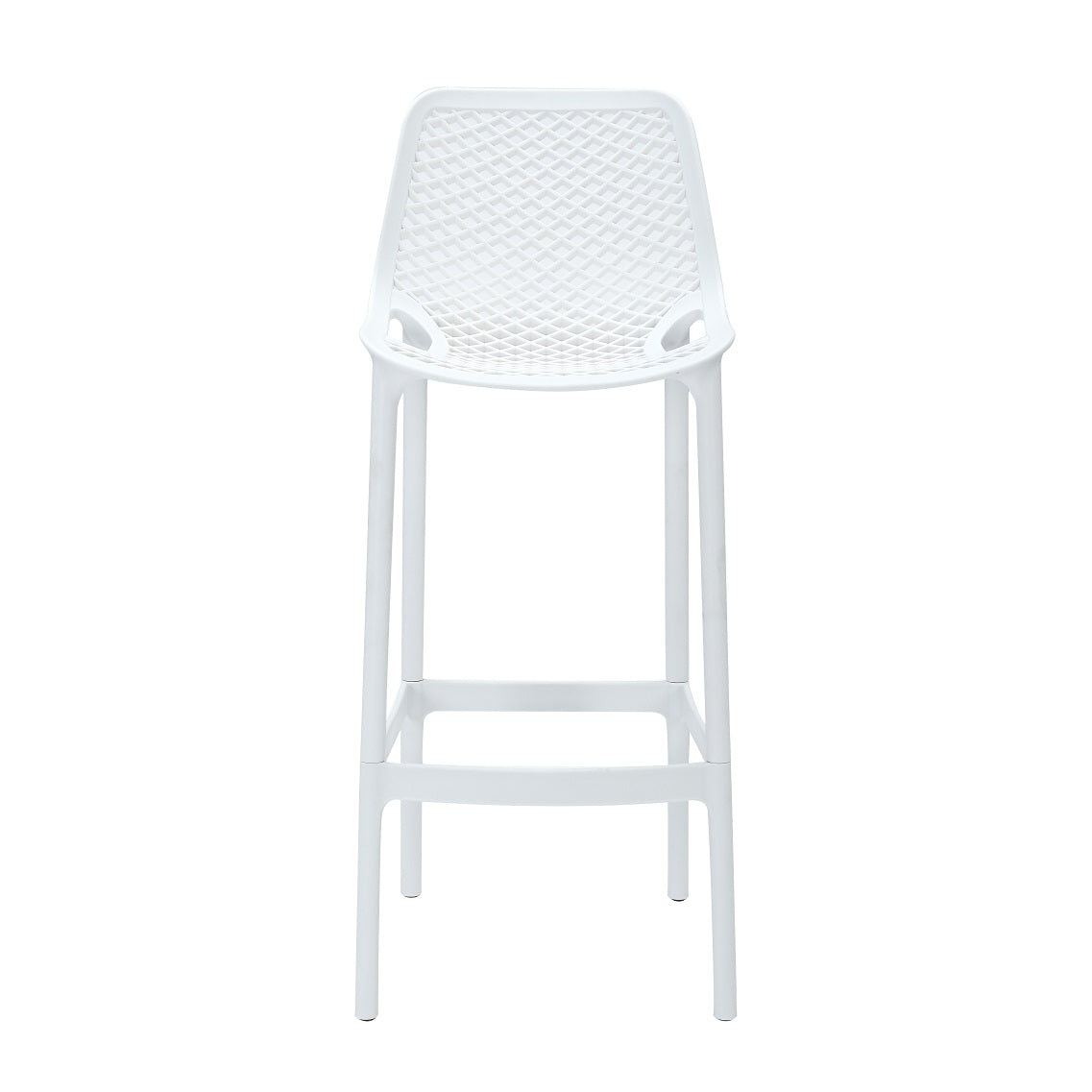 Rapidline Cast High Stool 750mm Seat Height White