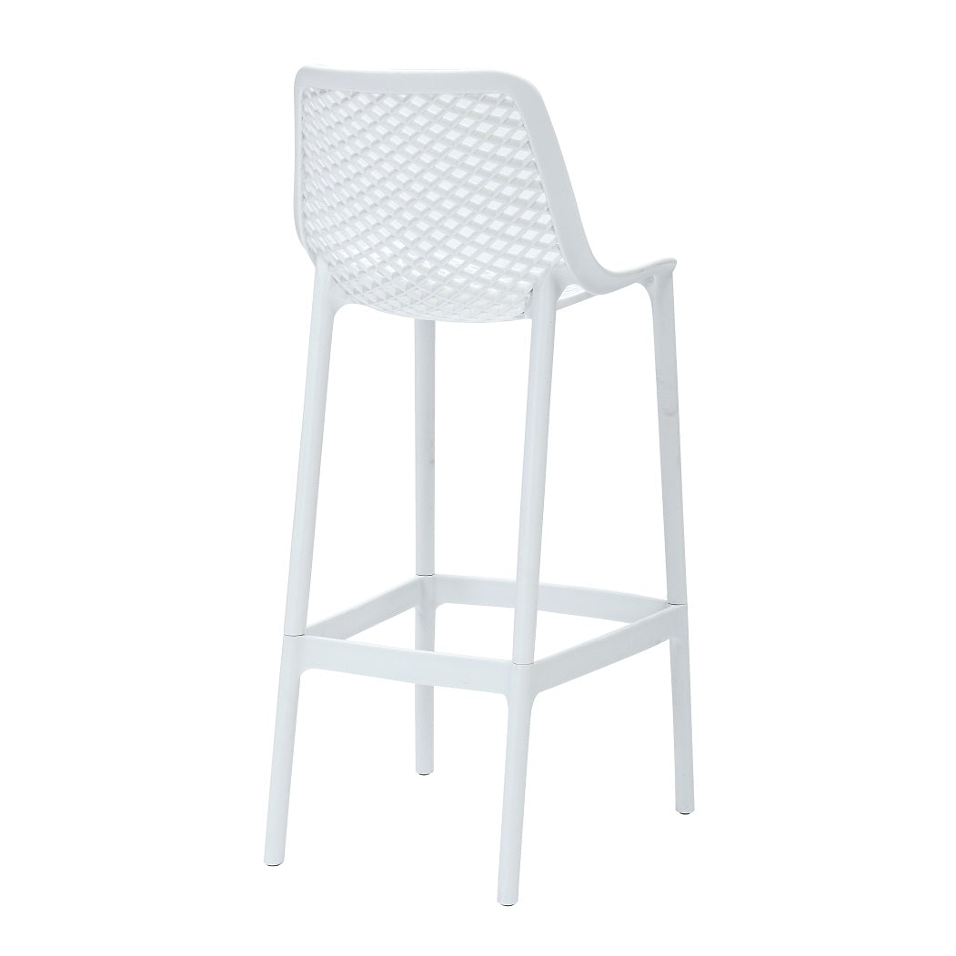 Rapidline Cast High Stool 750mm Seat Height White