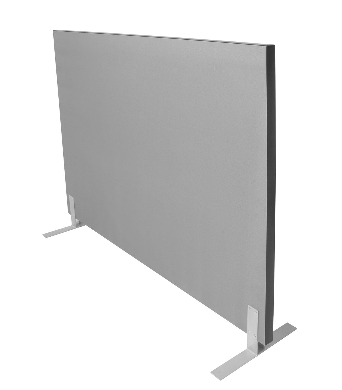Rapidline Free Standing Acoustic Screen 1500 x 50 x 1500mm Grey Upholstery