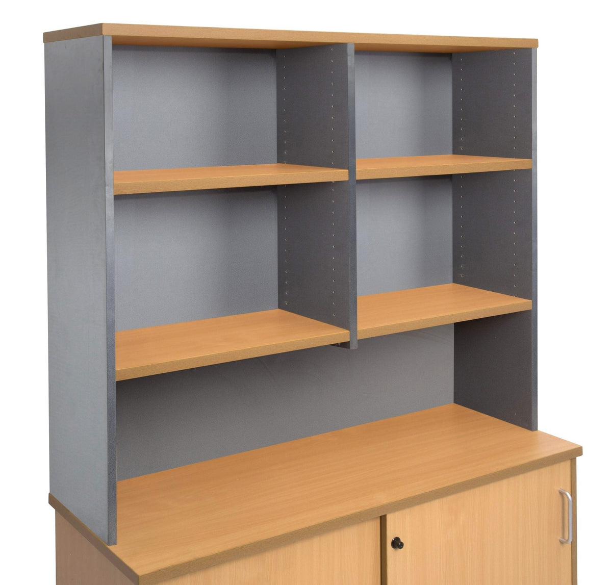 Rapidline Rapid Worker Overhead Hutch 1200 x 315 x 1070mm Beech / Ironstone