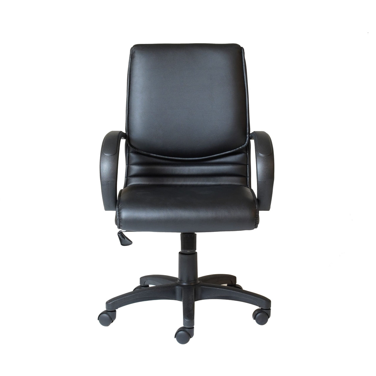 Rapidline CL610 Medium Back Budget Executive Chair Black PU