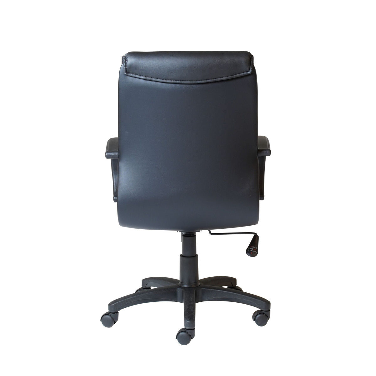 Rapidline CL610 Medium Back Budget Executive Chair Black PU