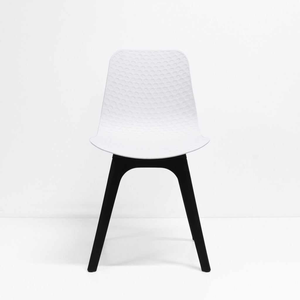 Rapidline Lucid Breakout Chair White Shell / Black Base