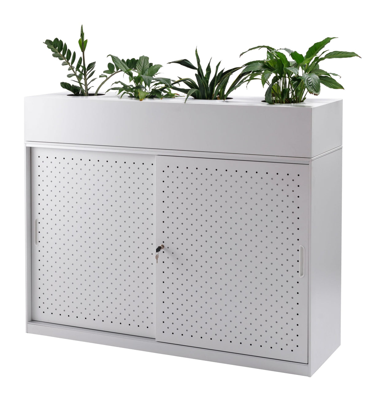 Rapidline Planter Box 1530 x 230 x 473mm Only White for Go Tambour Door Cupboard