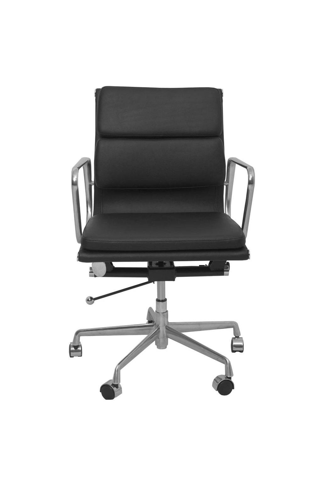 Rapidline PU900M Medium Back Executive Chair Black PU
