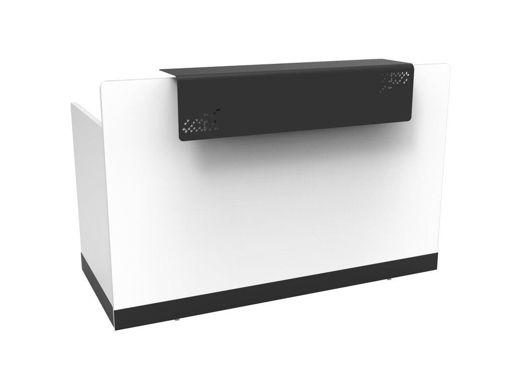 Rapidline Reception Counter 1800 x 800mm Natural White