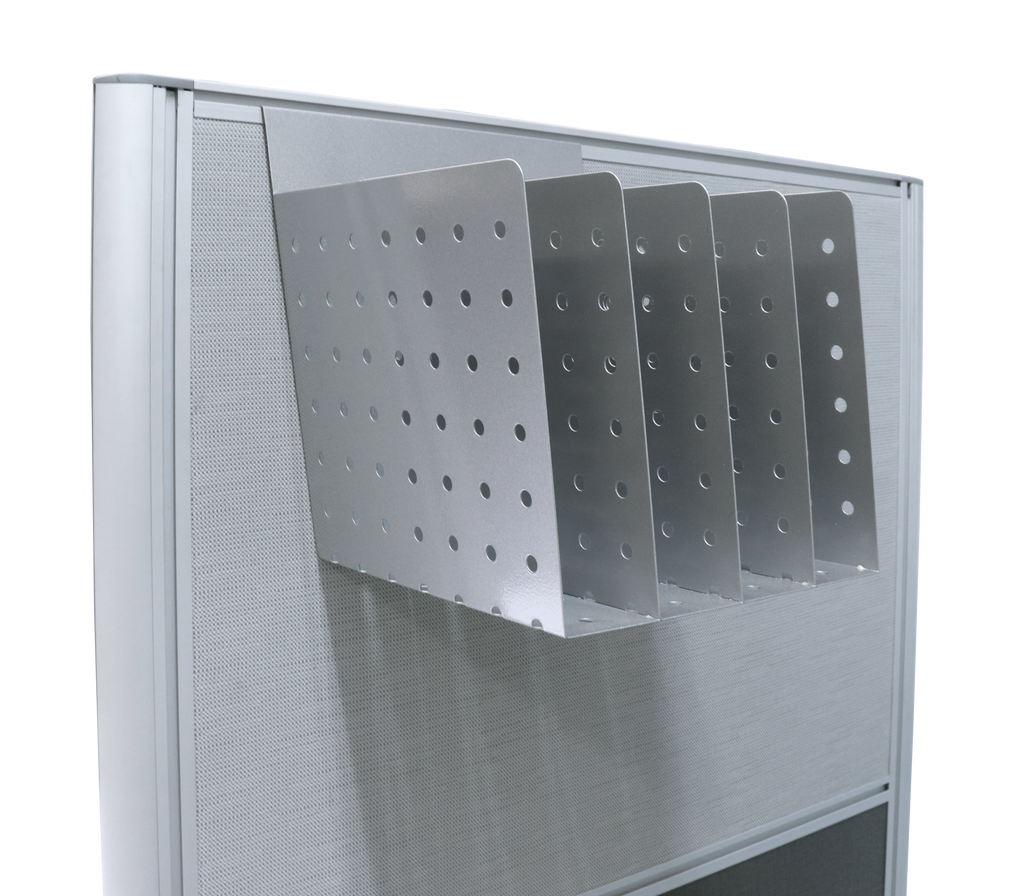 Rapidline Rapid Screen Document Divider 4 Slot Silver Grey