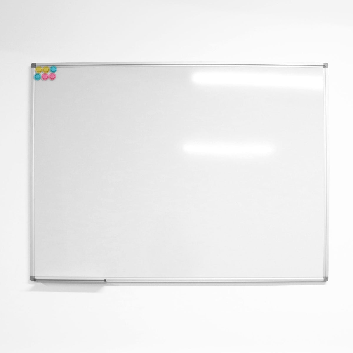 Rapidline Standard Whiteboard 1200 x 15 x 1200mm Aluminium Frame
