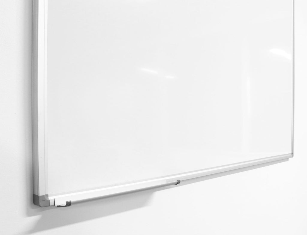 Rapidline Standard Whiteboard 1800 x 15 x 900mm Aluminium Frame