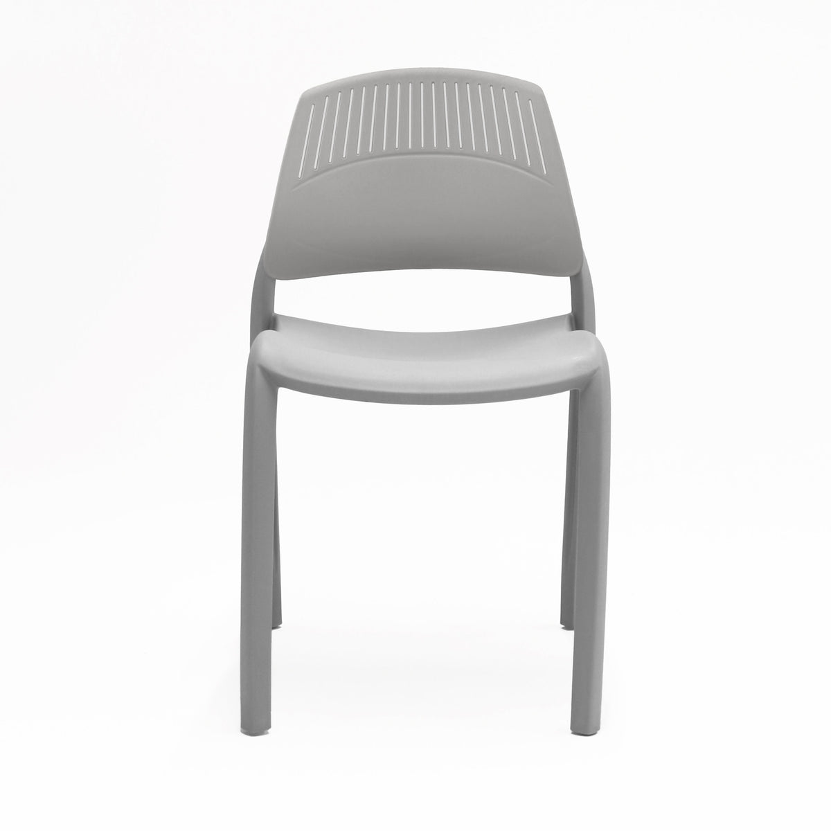 Rapidline Flexi High Back Stacking Chair Grey / Grey