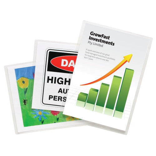 Rexel A3 Laminating Pouches 2x100 Micron Gloss Pack of 100
