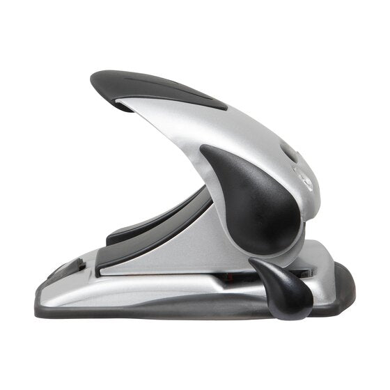 Rexel Precision P240 2 Hole Punch 40 Sheets Silver Black