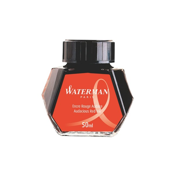 Waterman Ink 50ml Audacious Red in Box