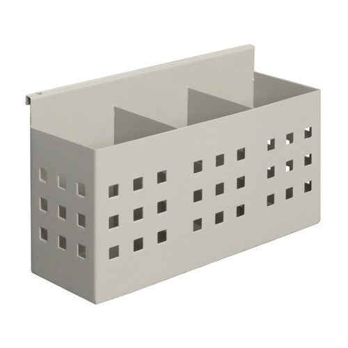 Rapidline Rapid Screen 3 Slot Pen Holder Silver Grey