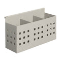 Rapidline Rapid Screen 3 Slot Pen Holder Silver Grey