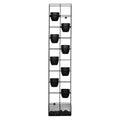 Rapidline Rapid Bloom Vertical Garden 390 x 210 x 1940mm Black