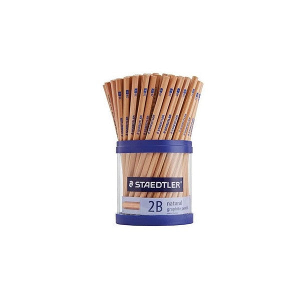 Staedtler Natural Graphite 2B Pencils Cup 100 130 60N0KP