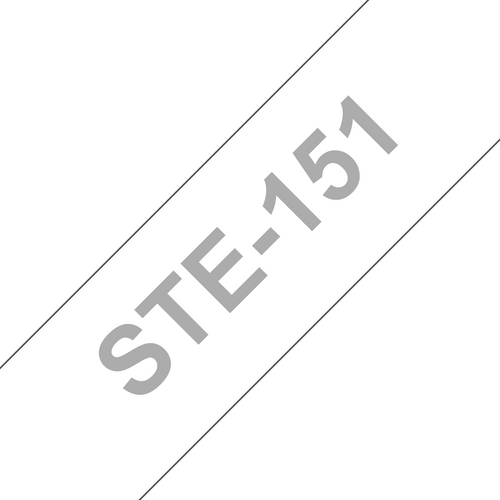 Brother STe-151 Stencil Tape 24mm Black on White