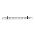 Rapidline Single Tier Cable Basket Kit 650mm 4 GPO 1.5m Interconnecting Lead Black