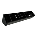 Rapidline Athena Power Rail Kit 2 GPO 2 USB-A 500mm Lead Black