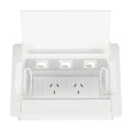 Rapidline Table Surface Mounted Service Box 2 GPO 3 Data White