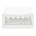 Rapidline Table Surface Mounted Service Box 4 GPO 5 Data White