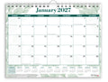 Sasco Life Design Willow Large Wall Calendar 2027 380 x 300mm