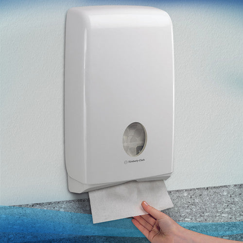 Scott Slimfold Hand Towel White 110 Sheets Pack of 12