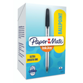Papermate Inkjoy 50ST Capped Ballpoint Pen Medium 1.0mm Black Box of 60