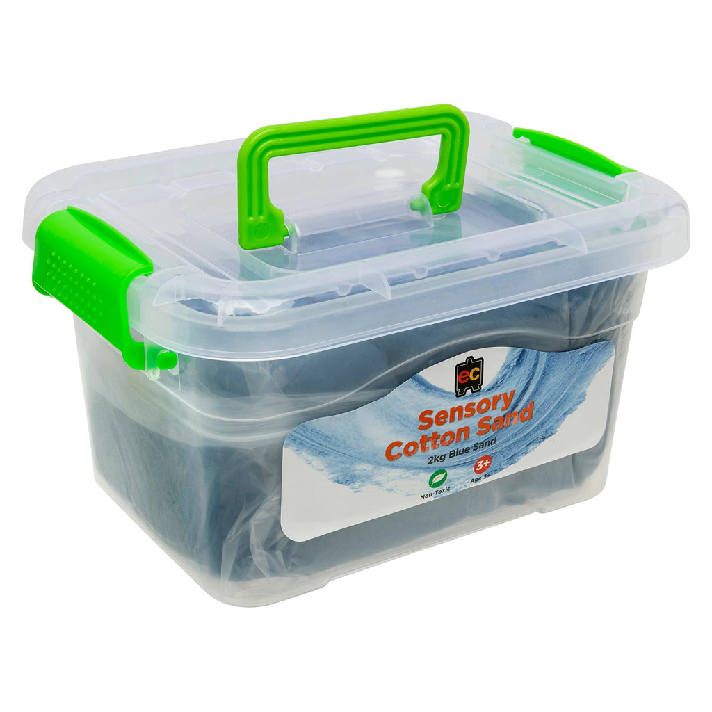 Sensory Cotton Sand 2kg Blue