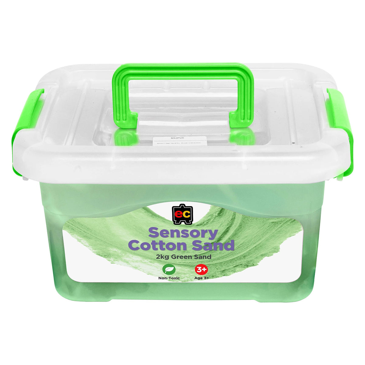 Sensory Cotton Sand 2kg Green