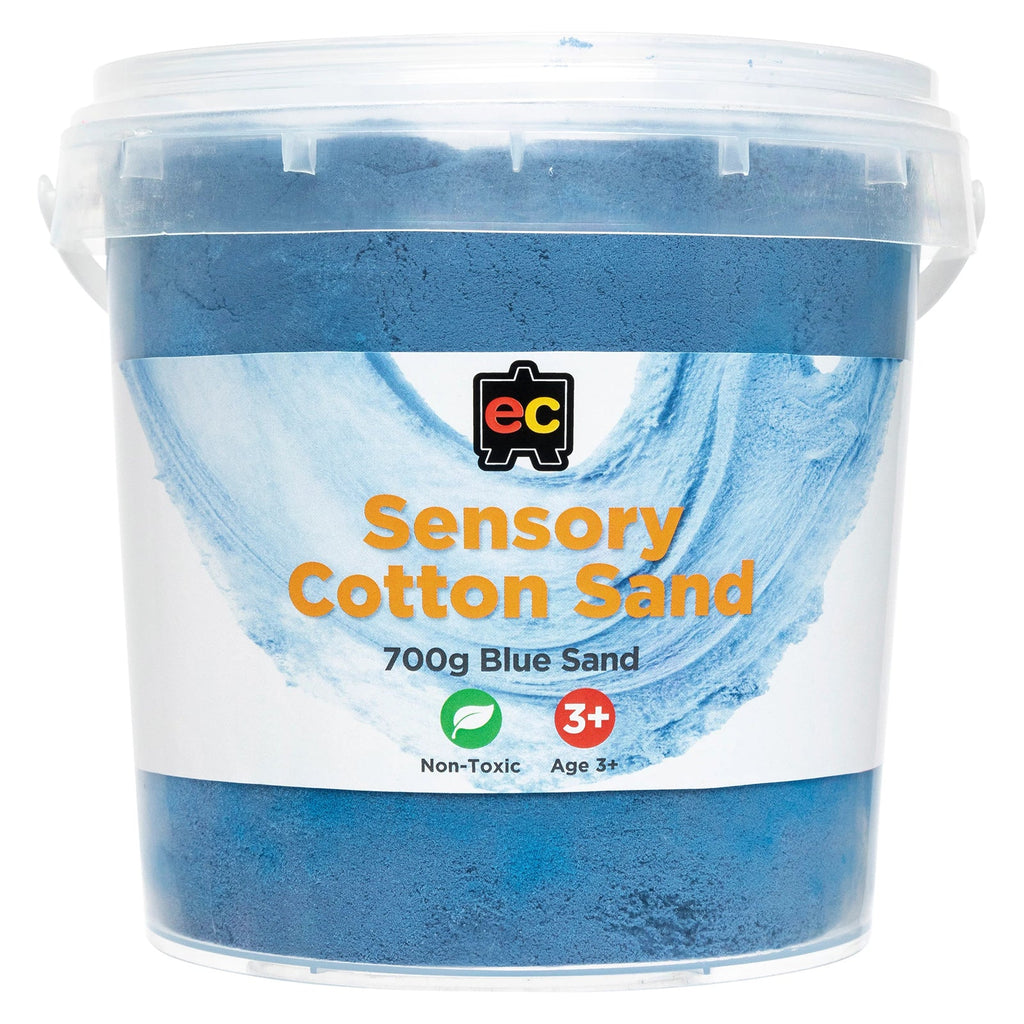Sensory Cotton Sand 700g Blue