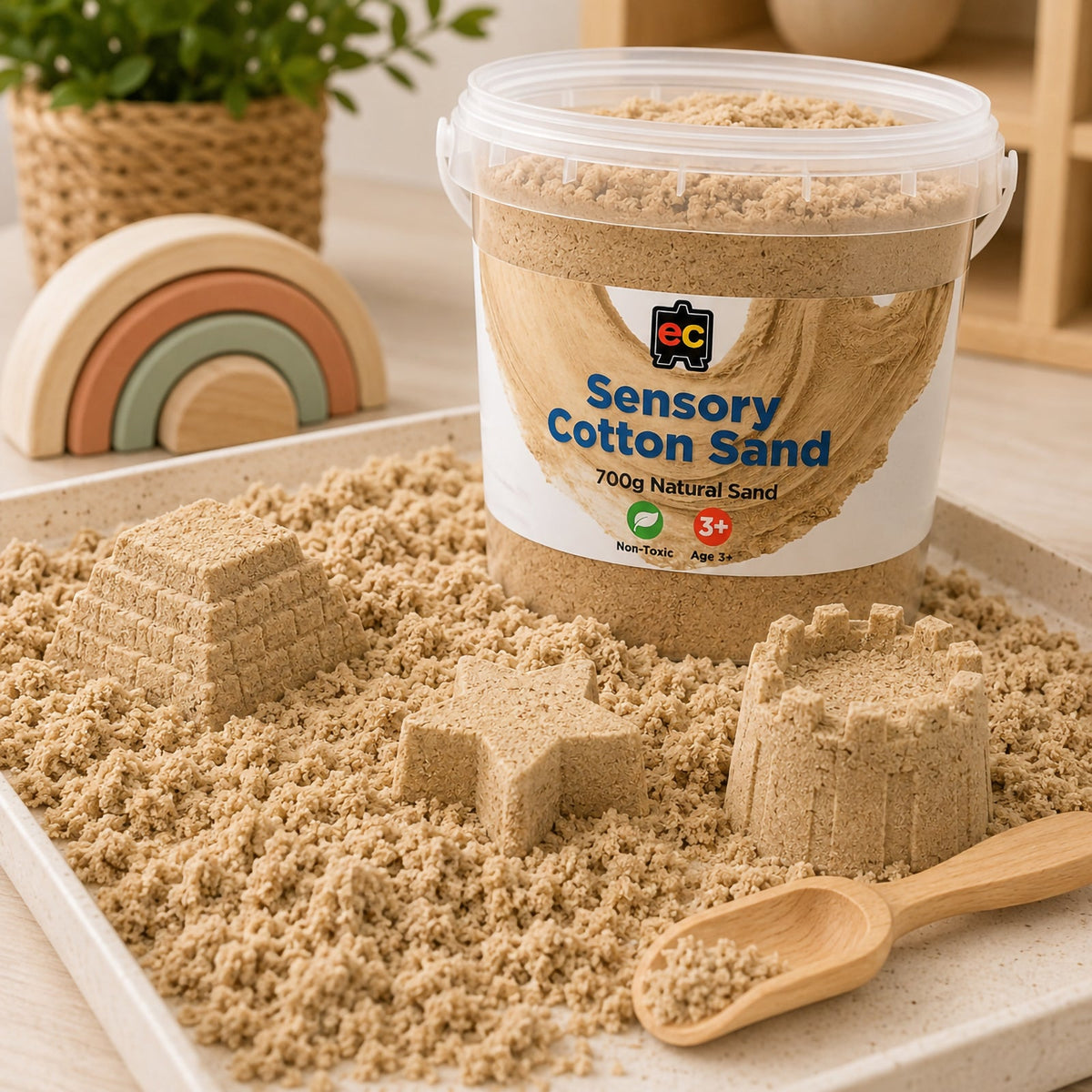 Sensory Cotton Sand 700g Natural