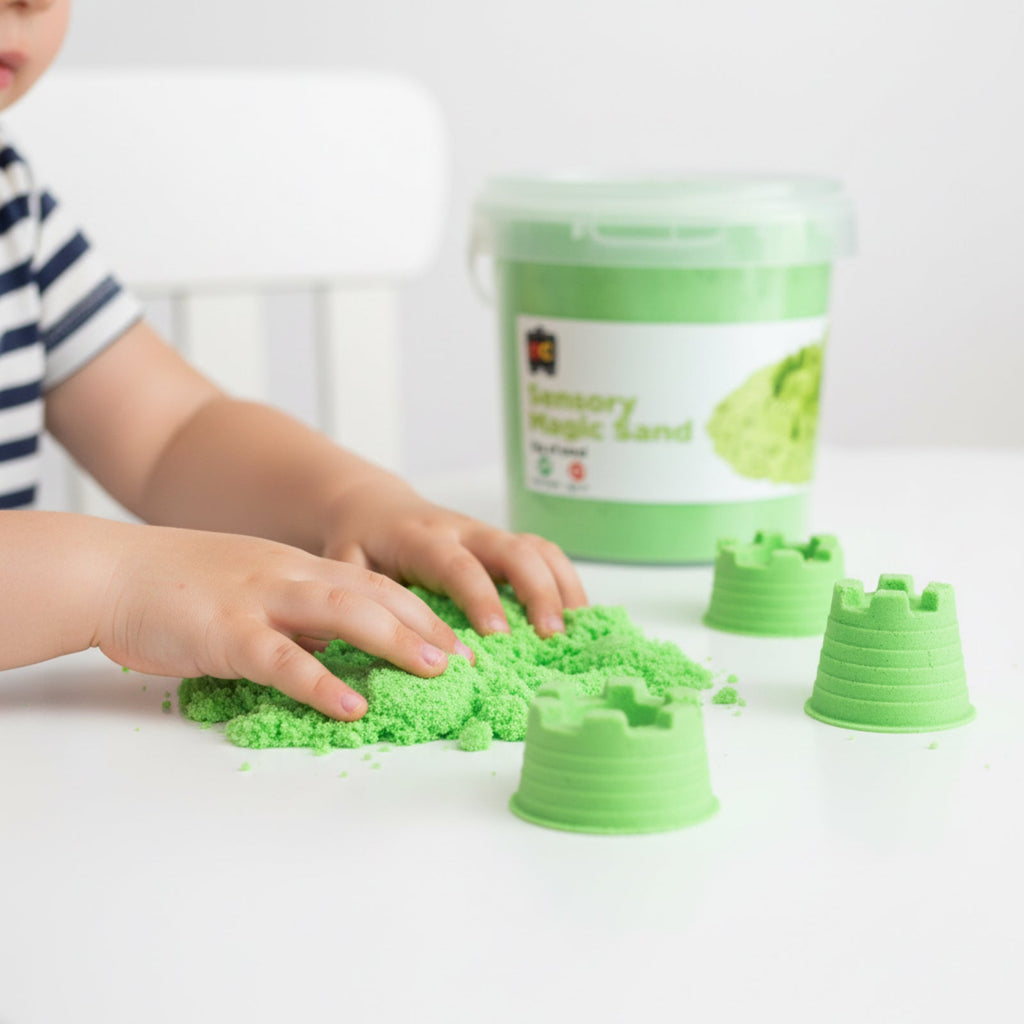 Sensory Magic Sand 1kg Green